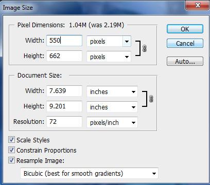 step-4-how to resize images in photoshop